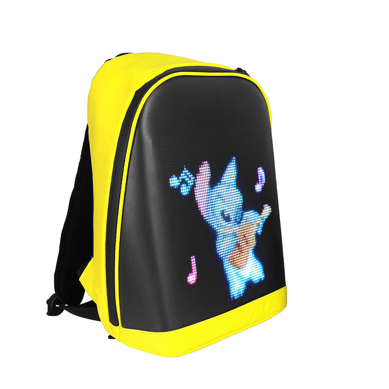 Smart Backpack With Waterproof LED Display